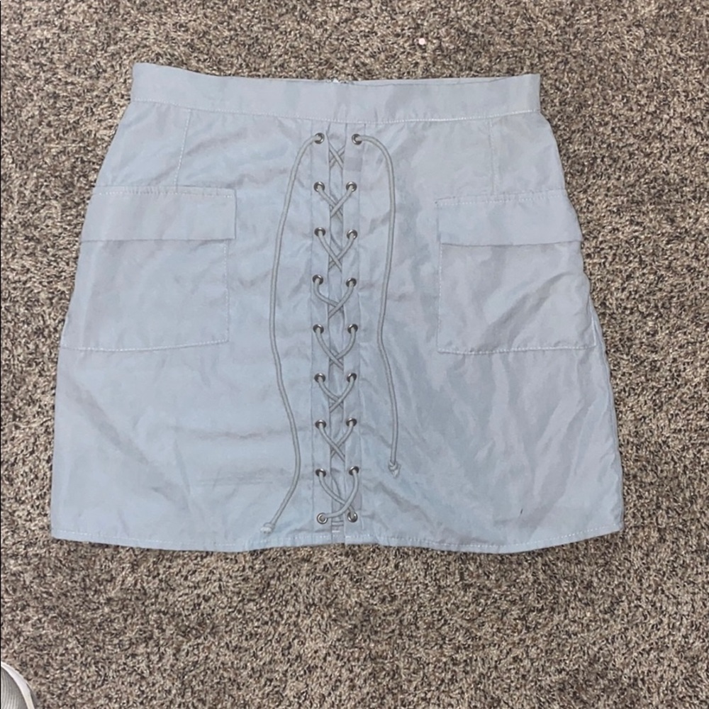 Wild Honey light blue skirt size medium